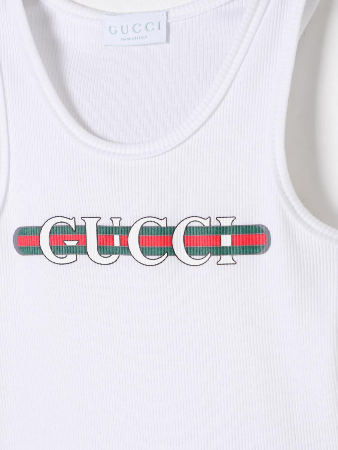 Gucci T Shirt Kids White