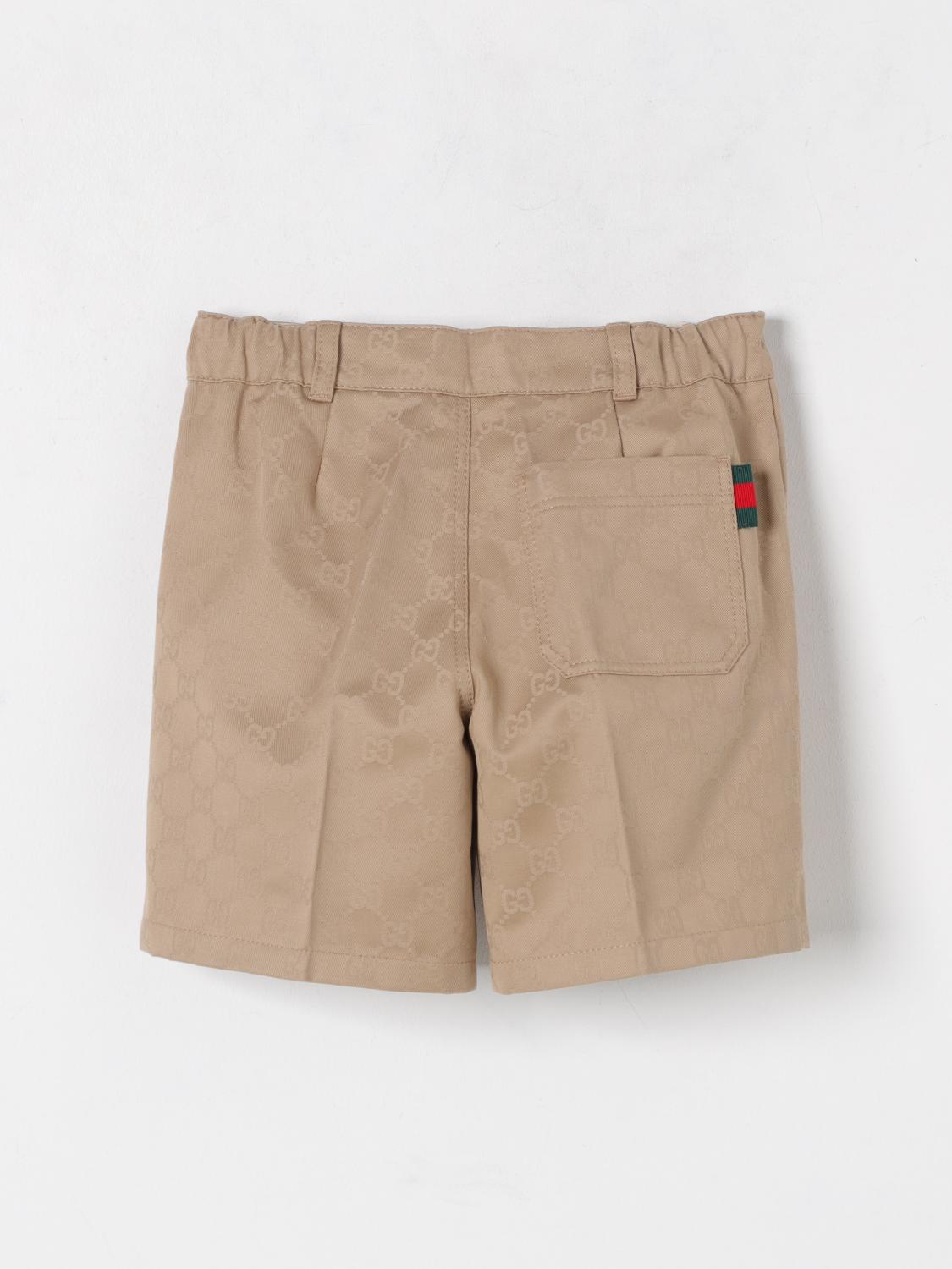 Gucci Shorts Kids Beige