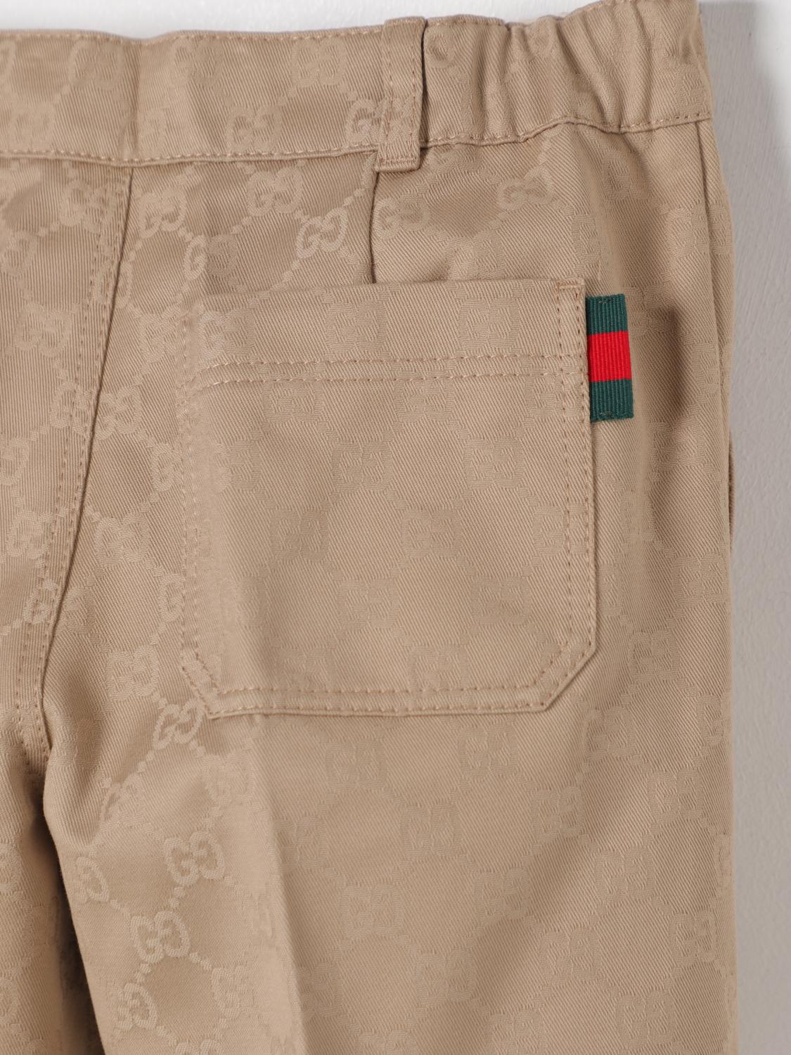 Gucci Shorts Kids Beige