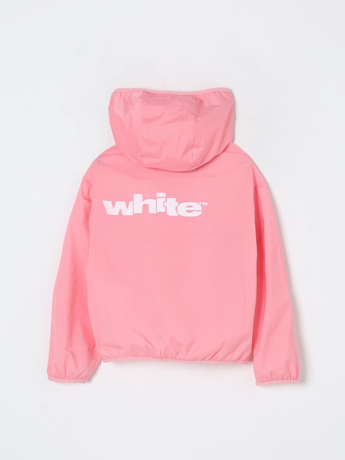 Off White Kids Jacket Kids Pink