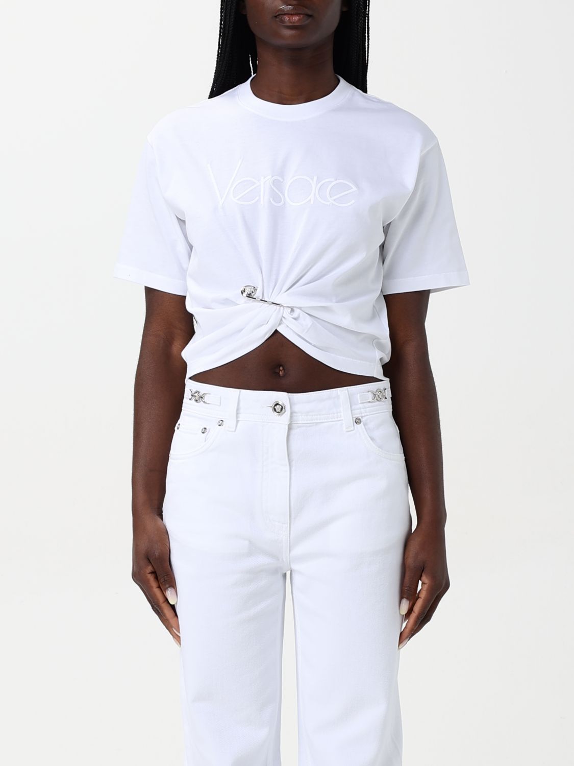 Versace T Shirt Woman White