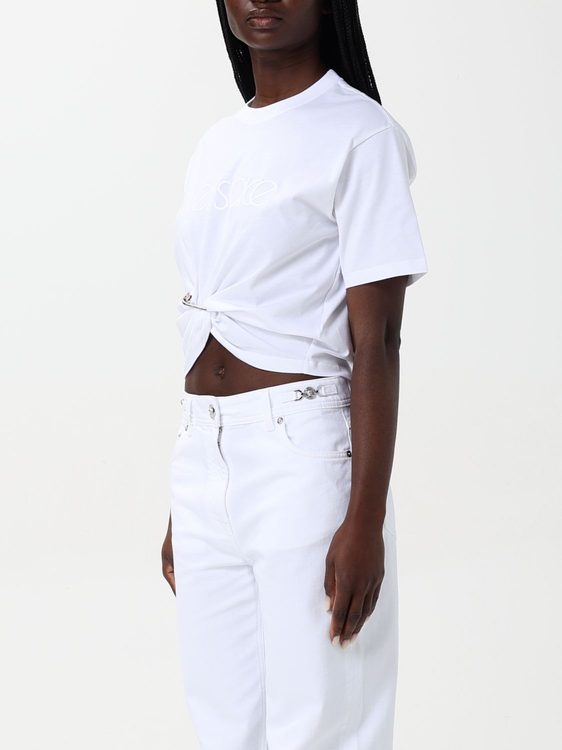Versace T Shirt Woman White