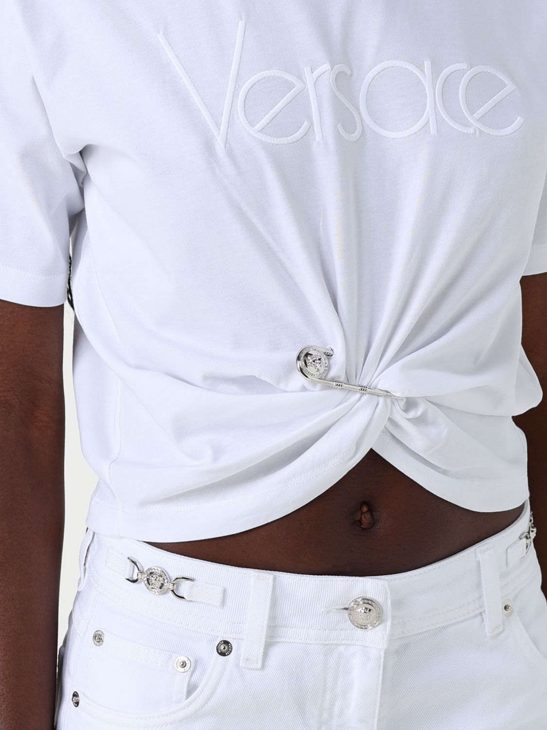 Versace T Shirt Woman White