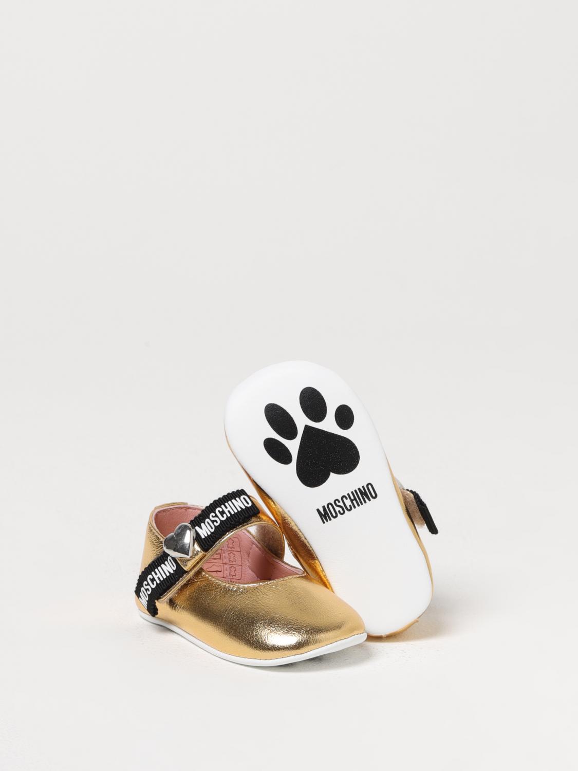 Moschino Shoes Kids Gold