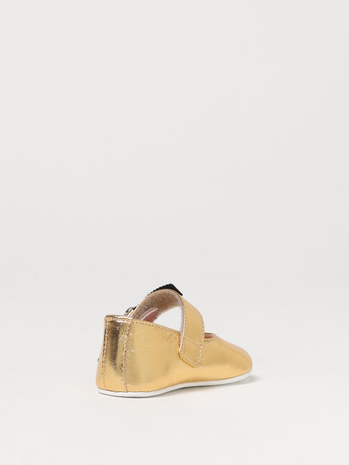 Moschino Shoes Kids Gold