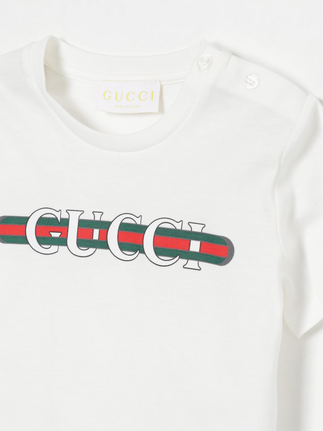 Gucci T Shirt Kids White