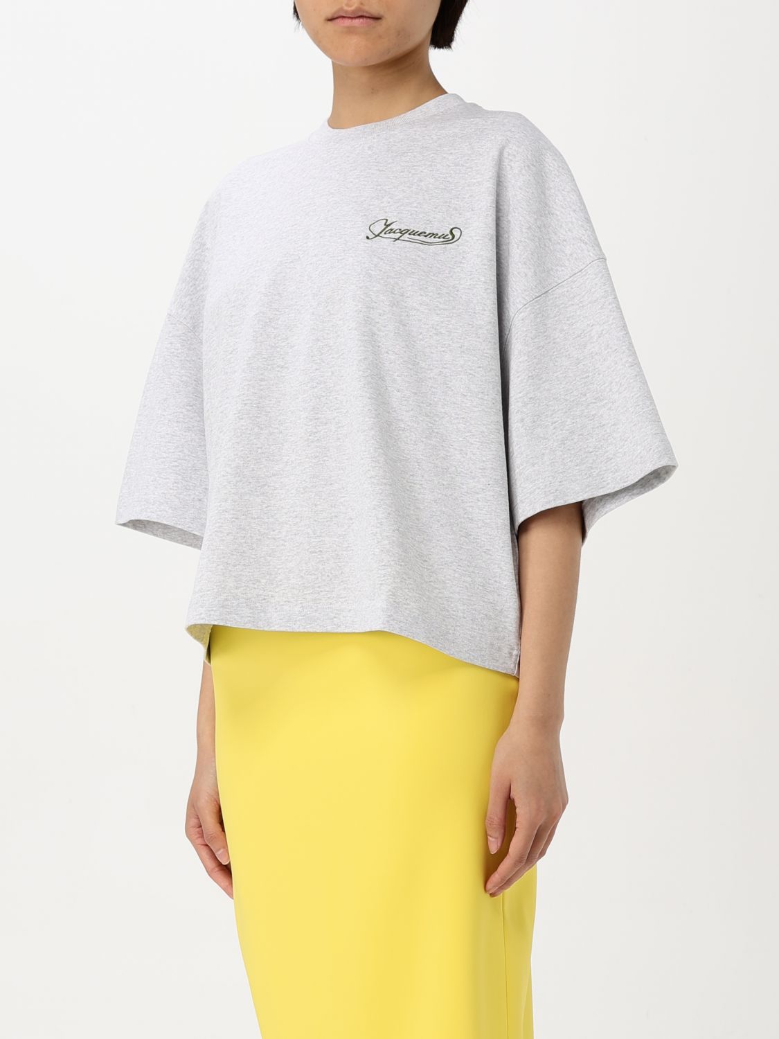 Jacquemus T Shirt Woman Grey