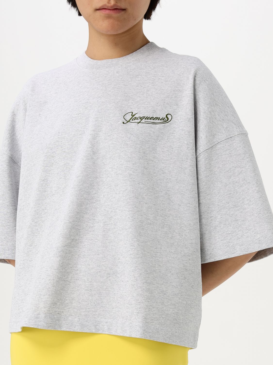 Jacquemus T Shirt Woman Grey