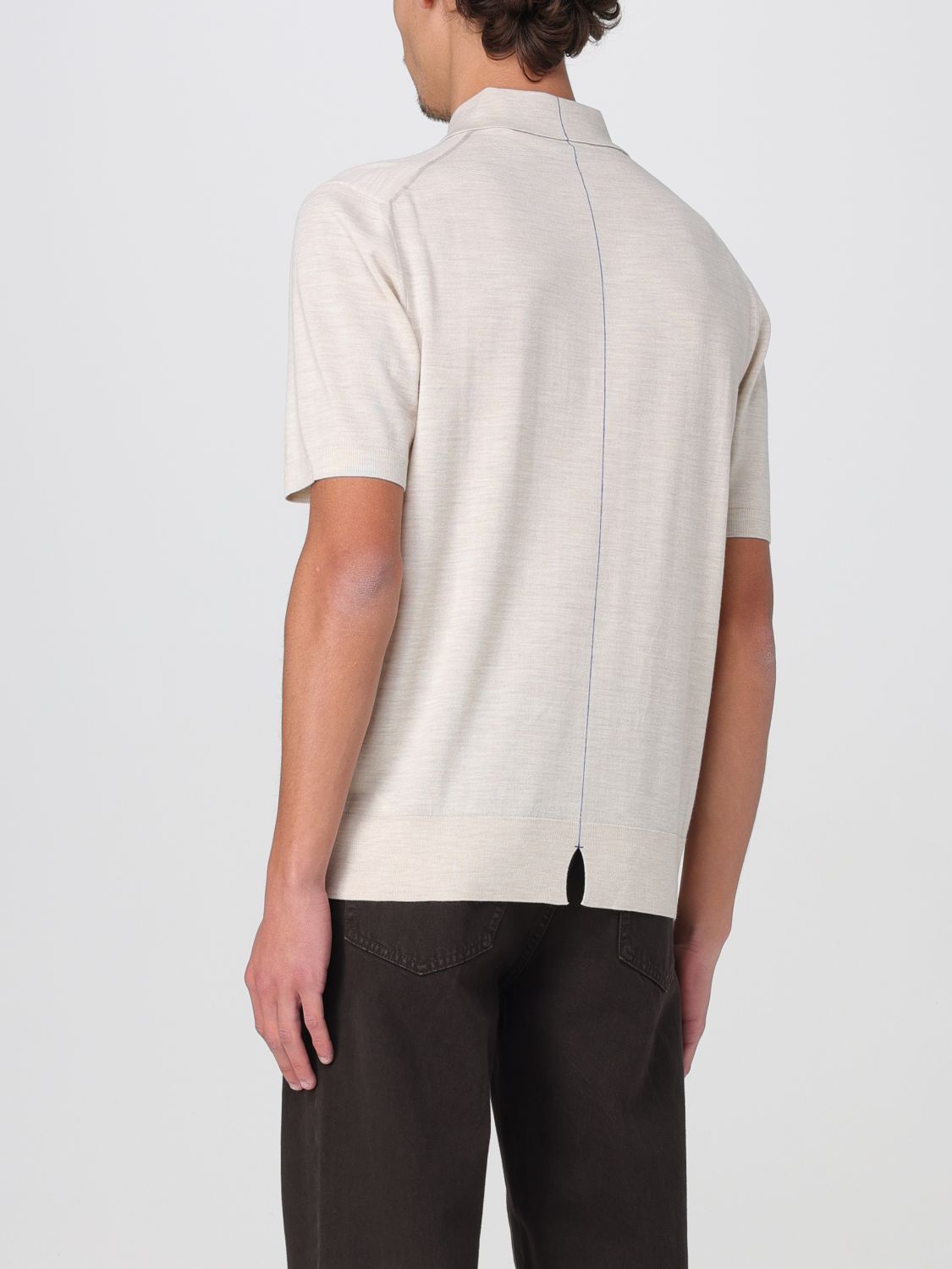 Burberry Polo Shirt Men Beige