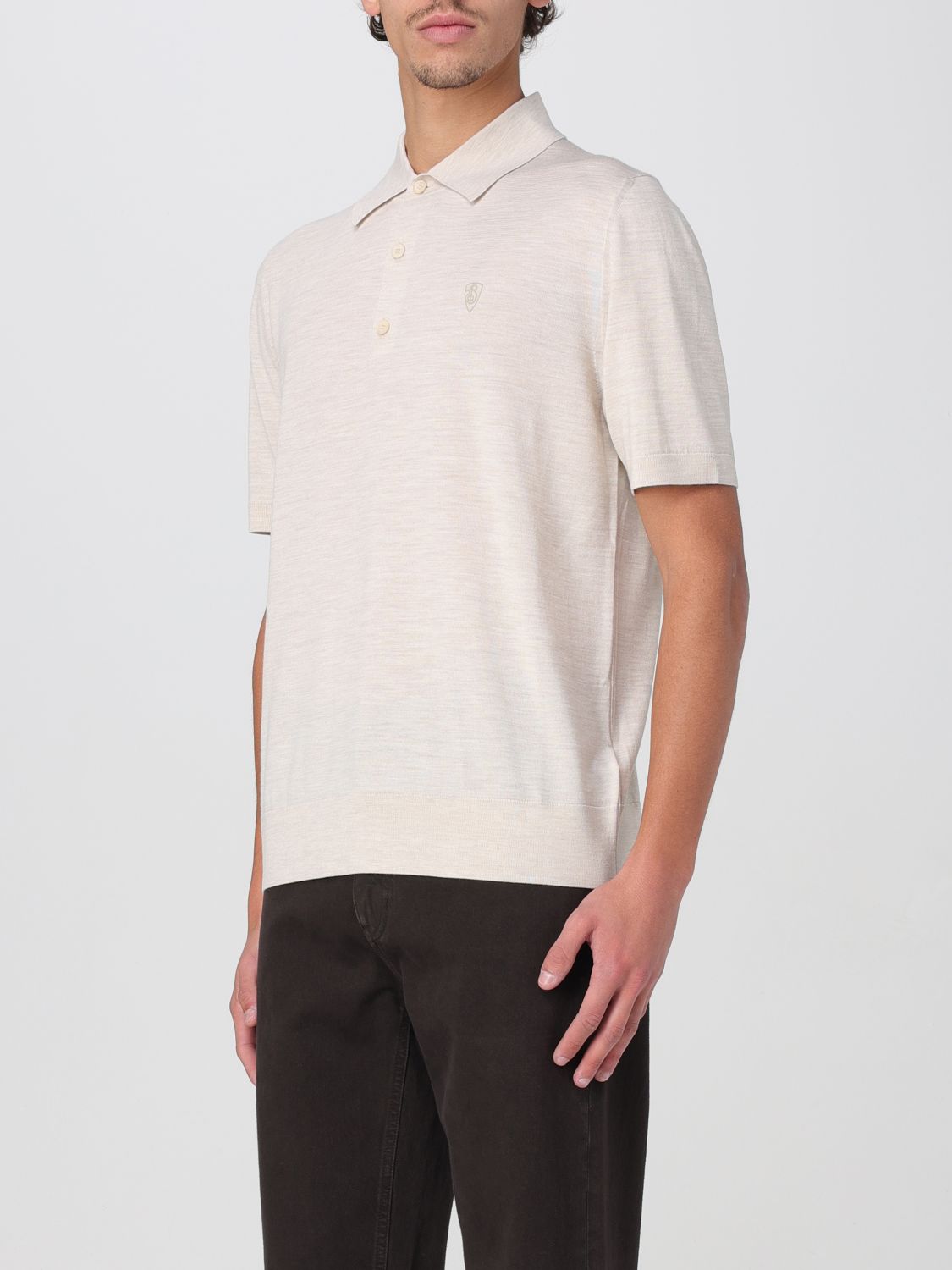 Burberry Polo Shirt Men Beige