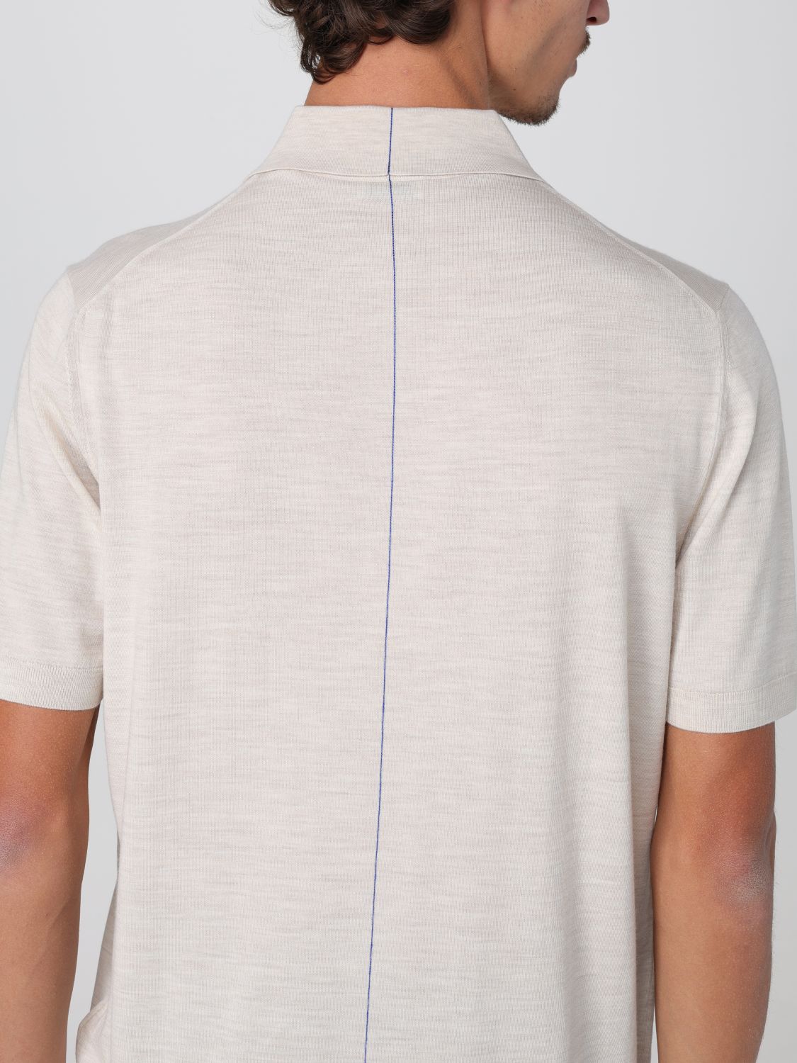 Burberry Polo Shirt Men Beige