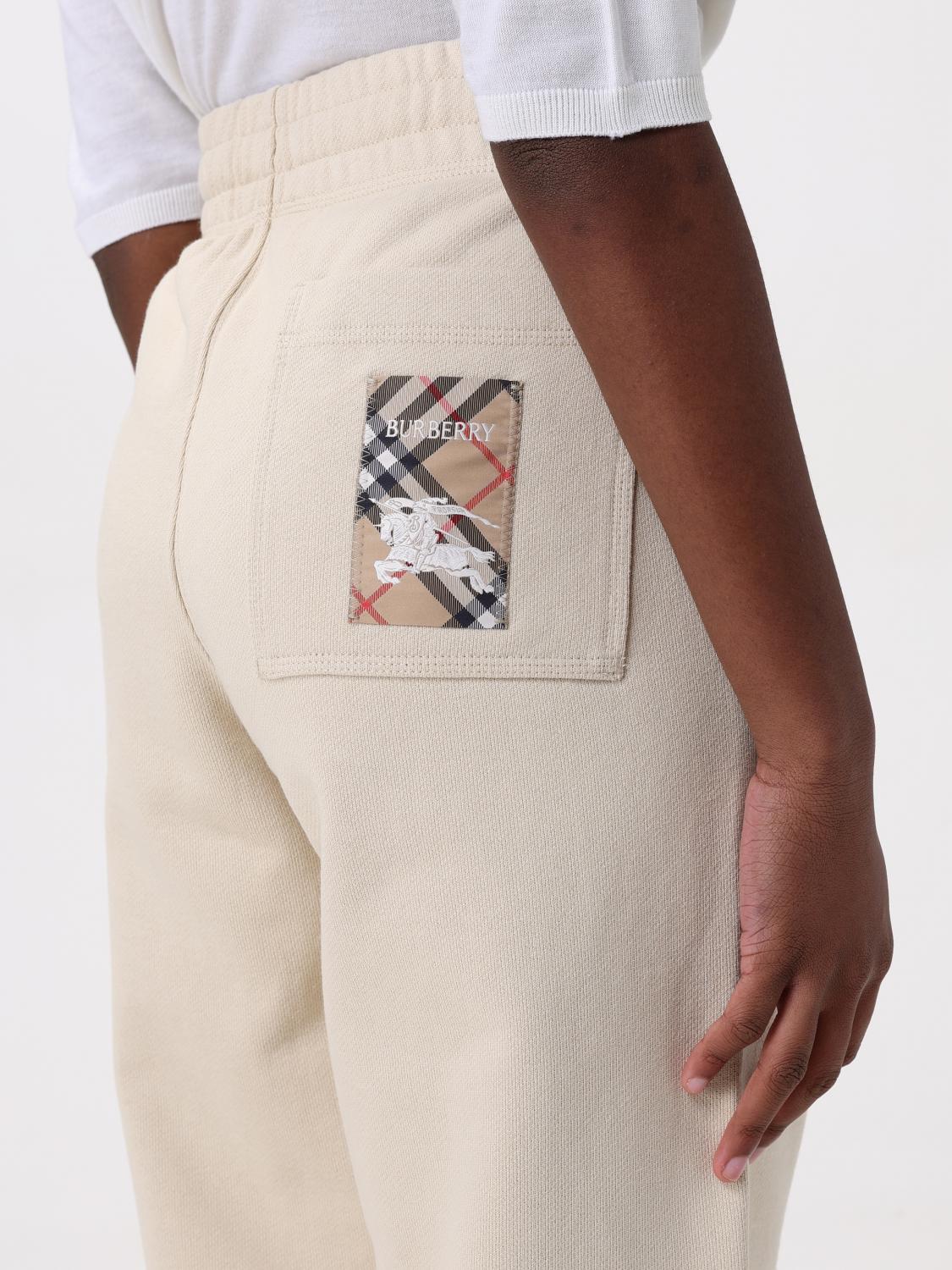 Burberry Pants Woman Beige
