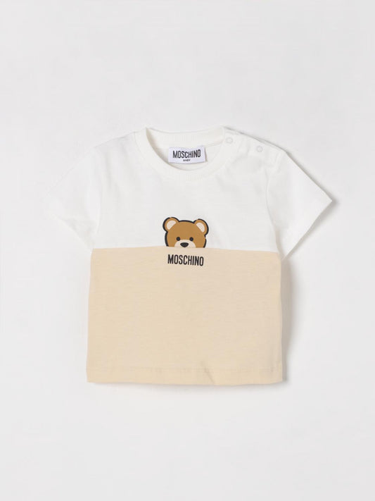 Moschino T Shirt Kids Beige