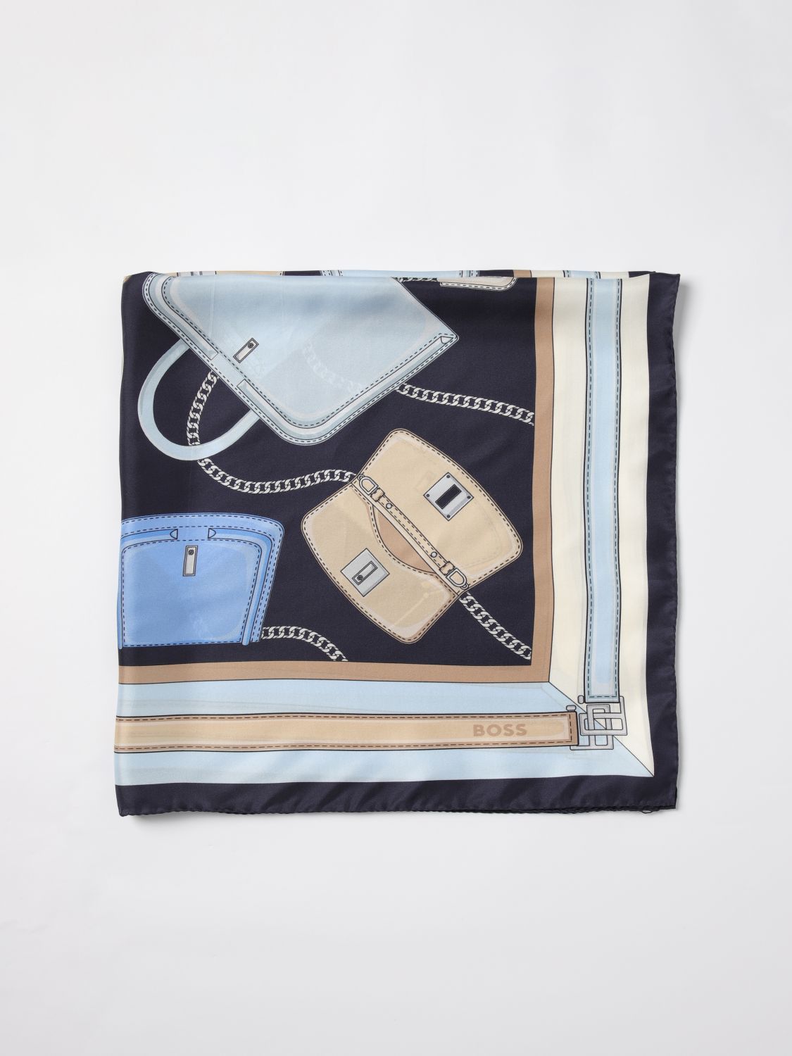 Boss Scarf Woman Beige