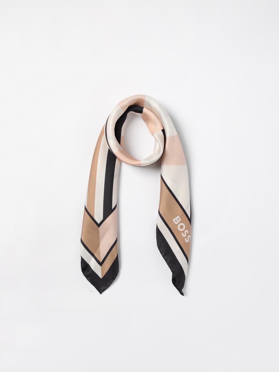 Boss Scarf Woman Beige