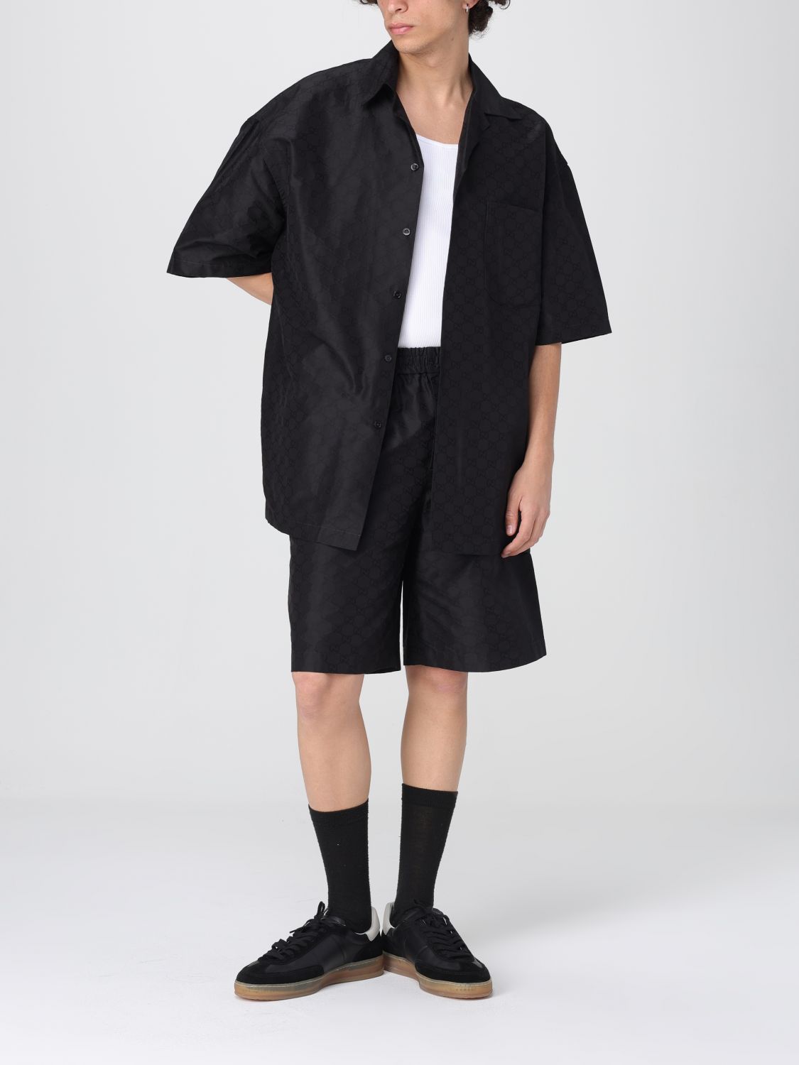 Gucci Shirt Men Black