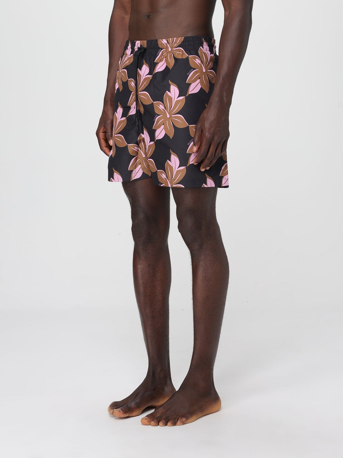 Gucci Swimsuit Men Brown