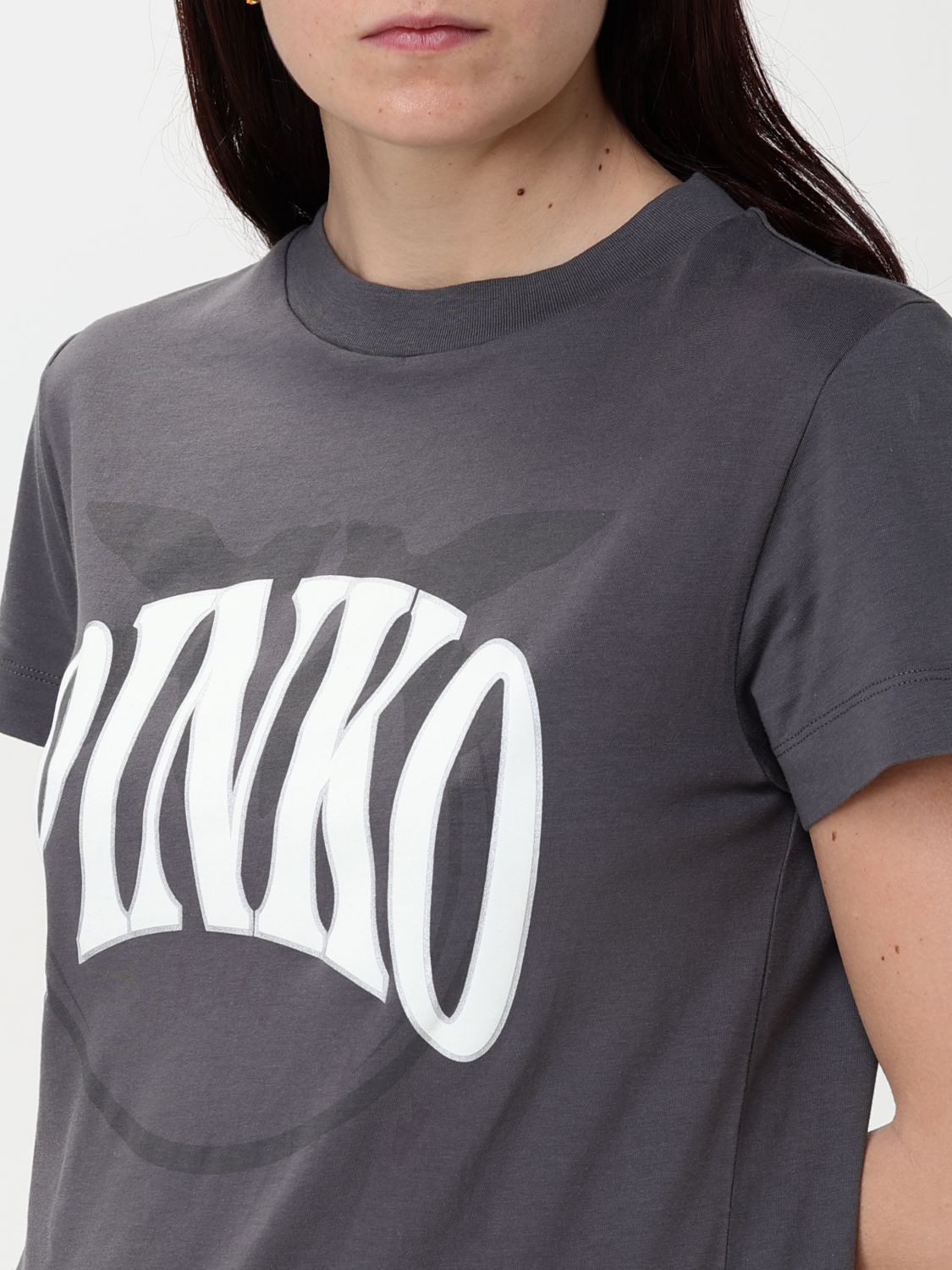 Pinko T Shirt Woman Beige