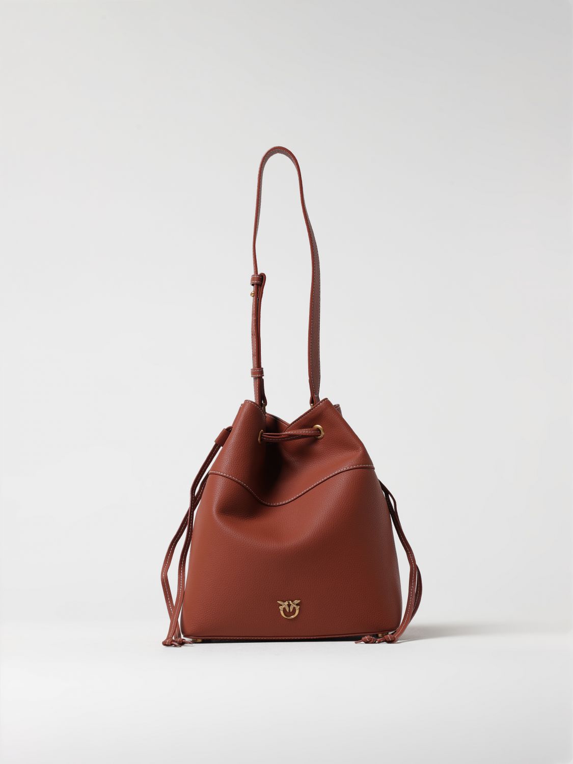 Pinko Shoulder Bag Woman Brown
