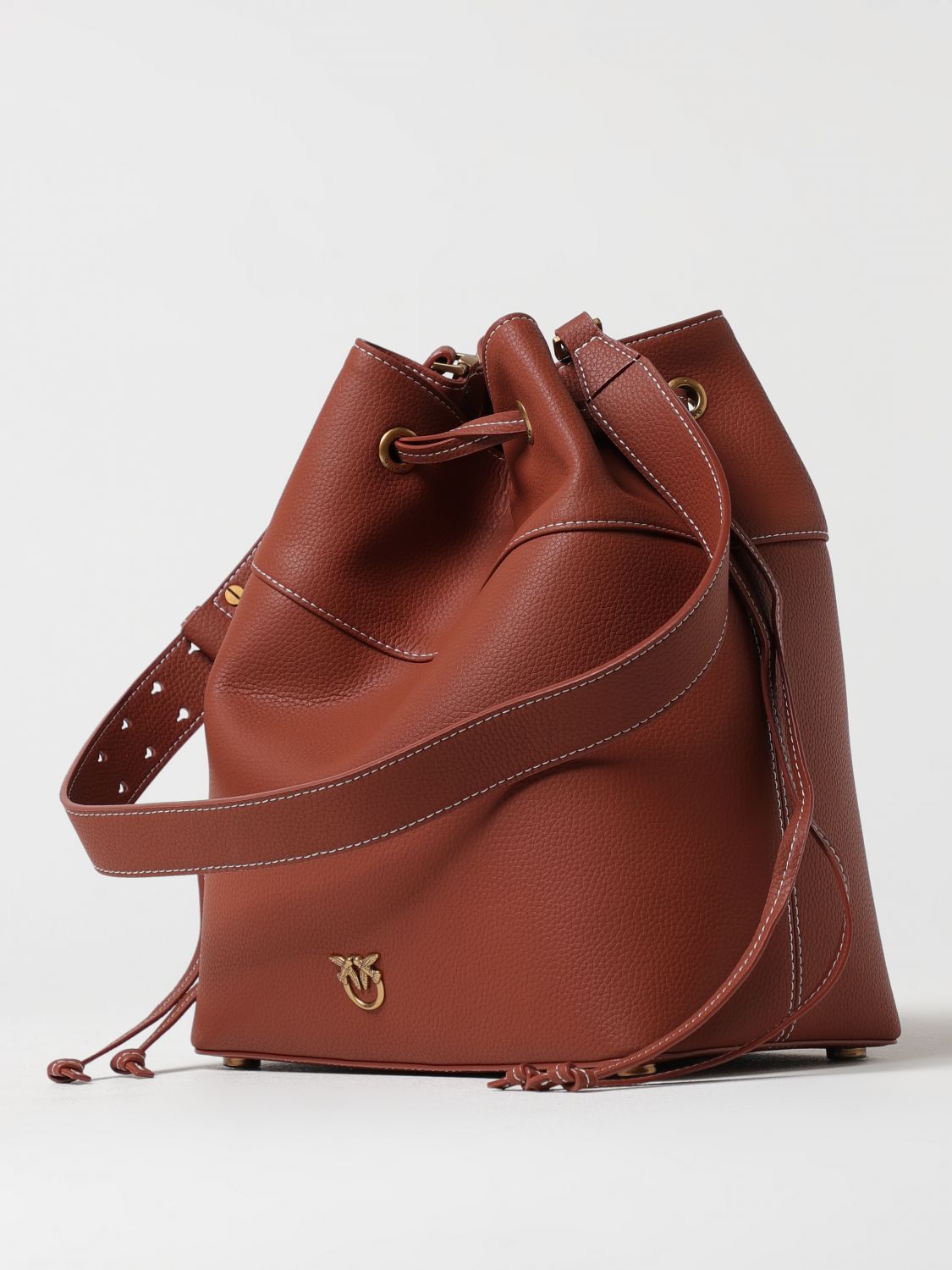 Pinko Shoulder Bag Woman Brown