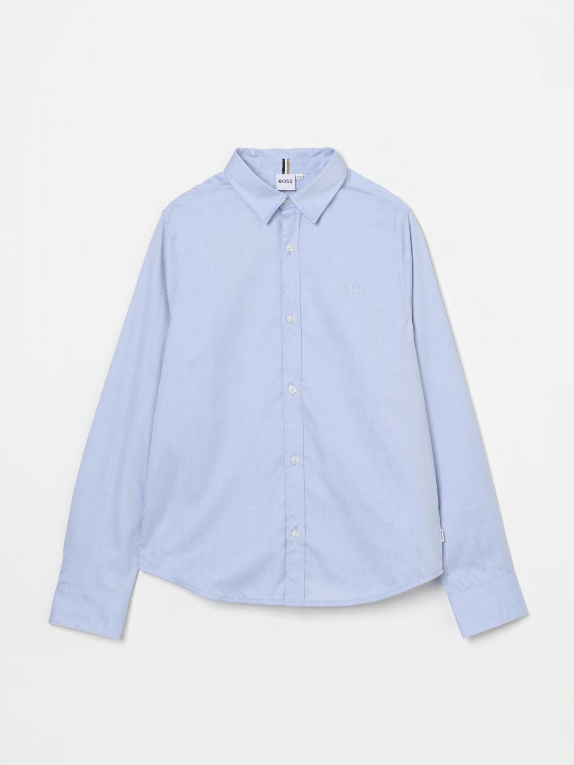 Boss Shirt Kids Sky