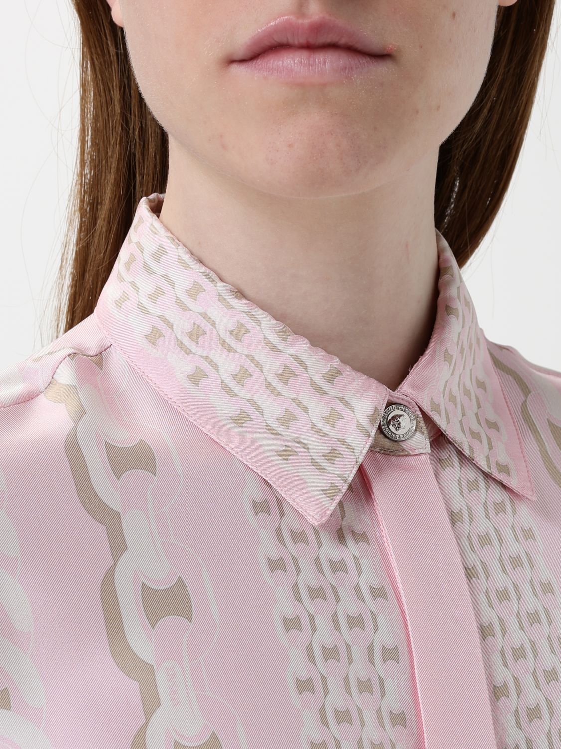 Versace Shirt Woman Pink