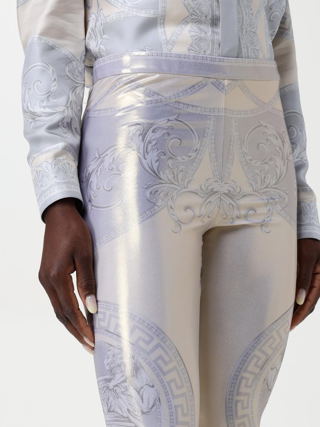 Versace Pants Woman Multicolor