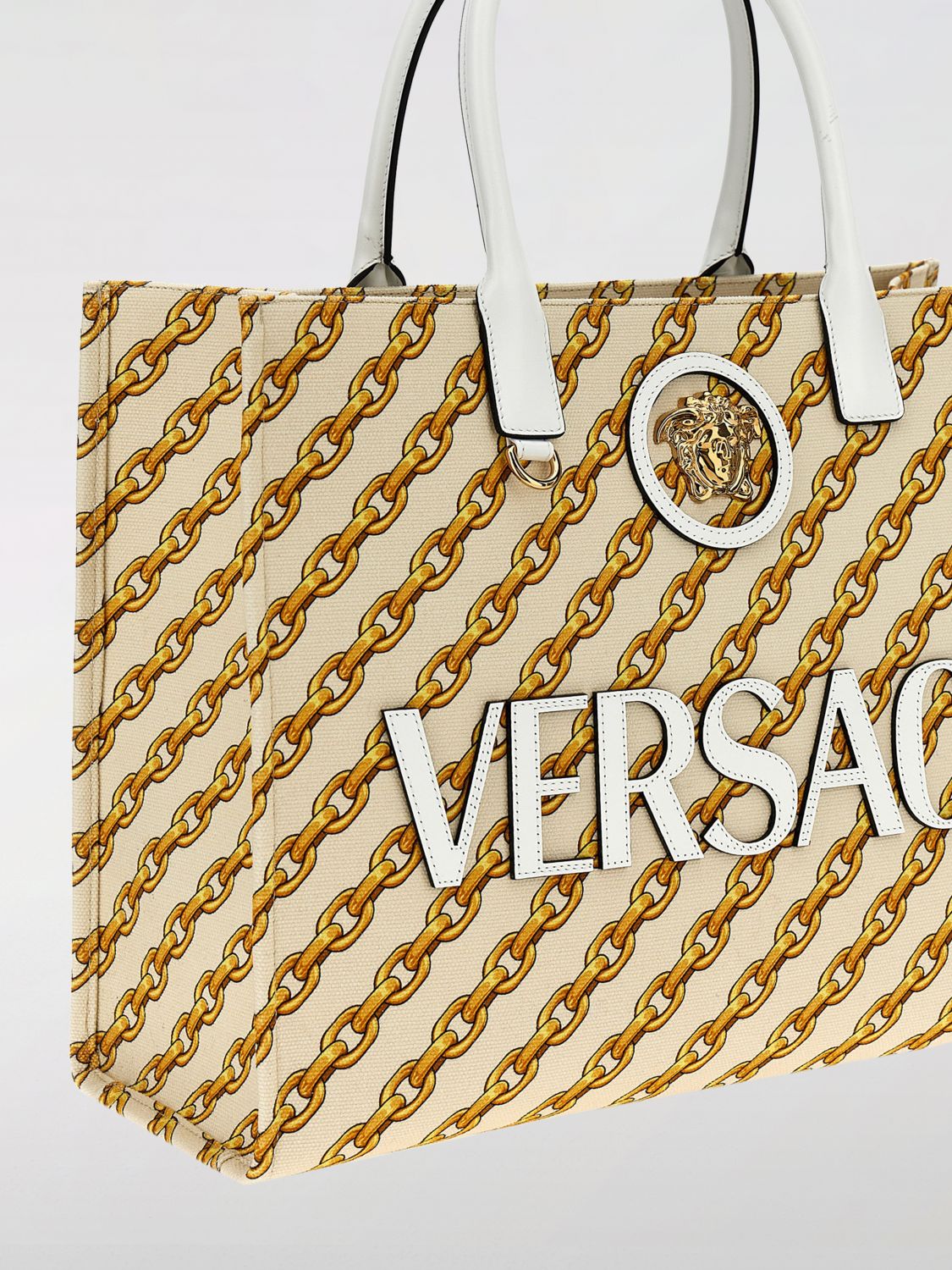 Versace Tote Bags Woman Multicolor