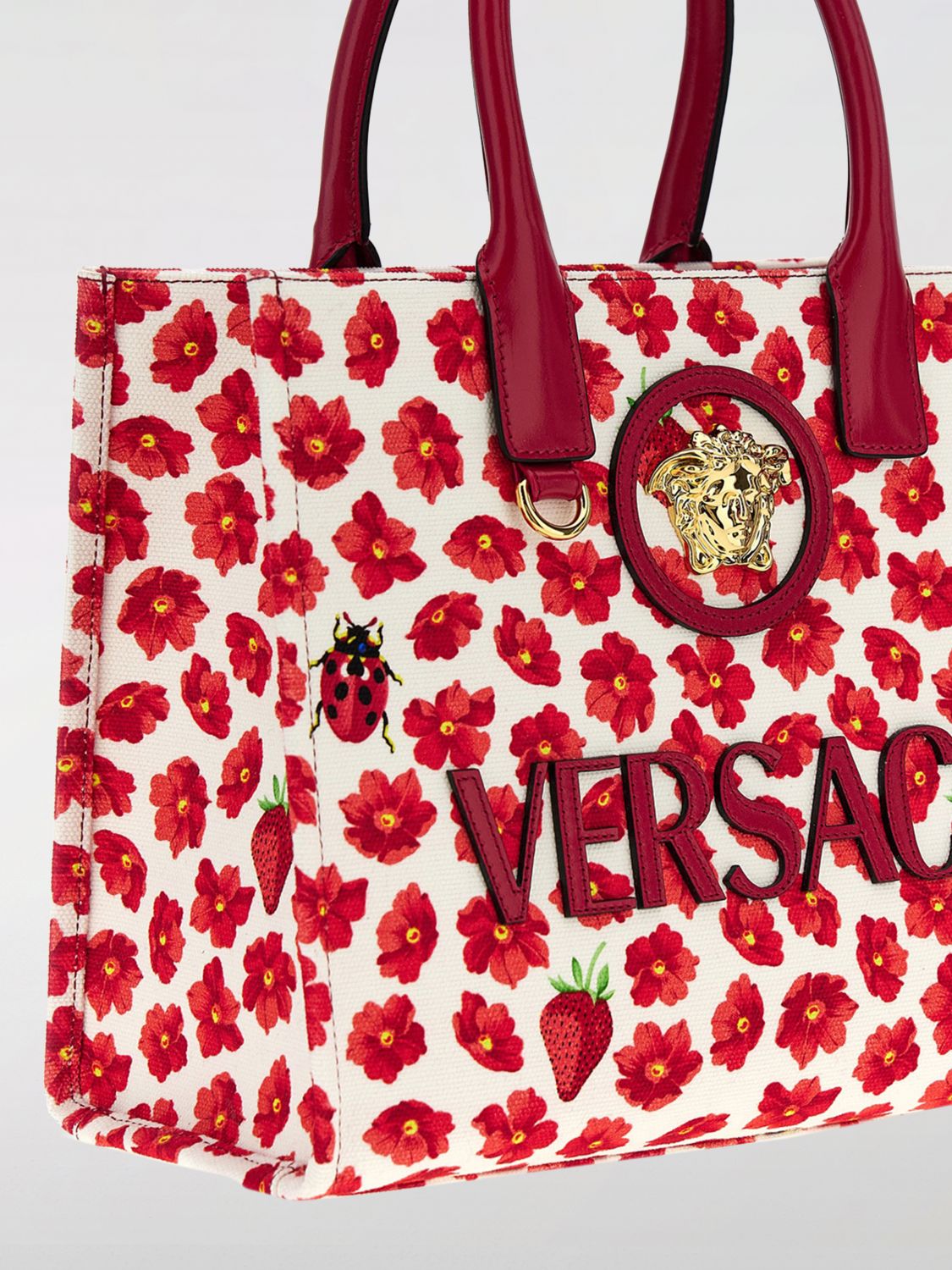 Versace Tote Bags Woman Multicolor