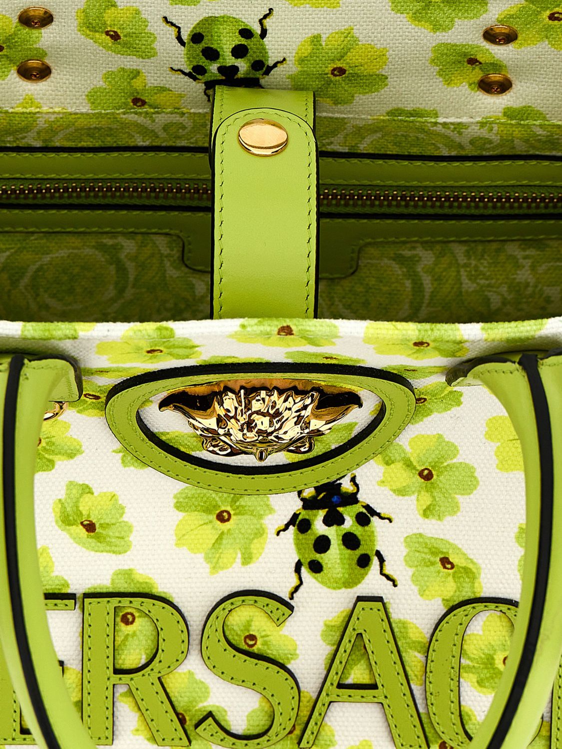 Versace Tote Bags Woman Multicolor