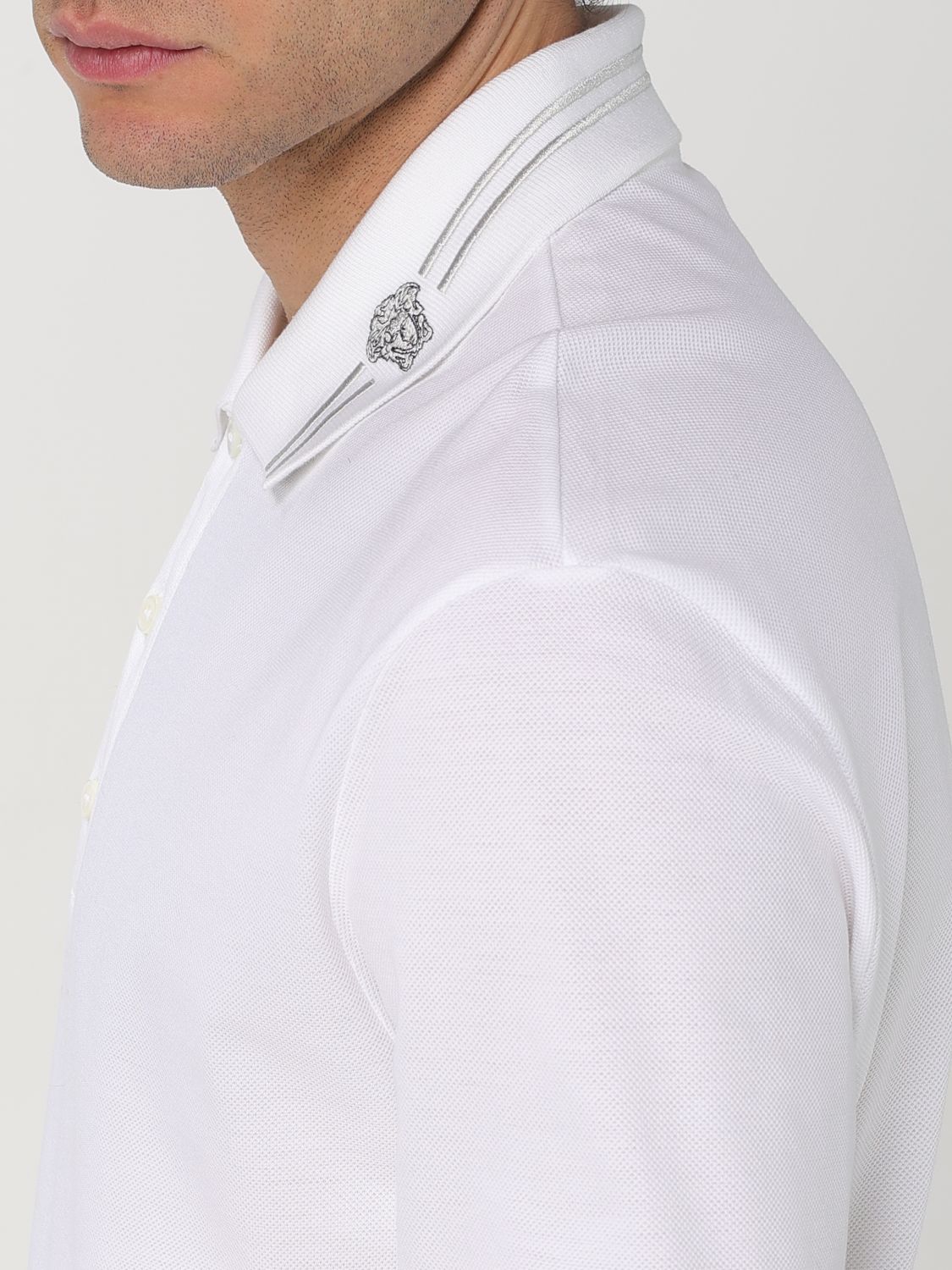 Versace Polo Shirt Men White