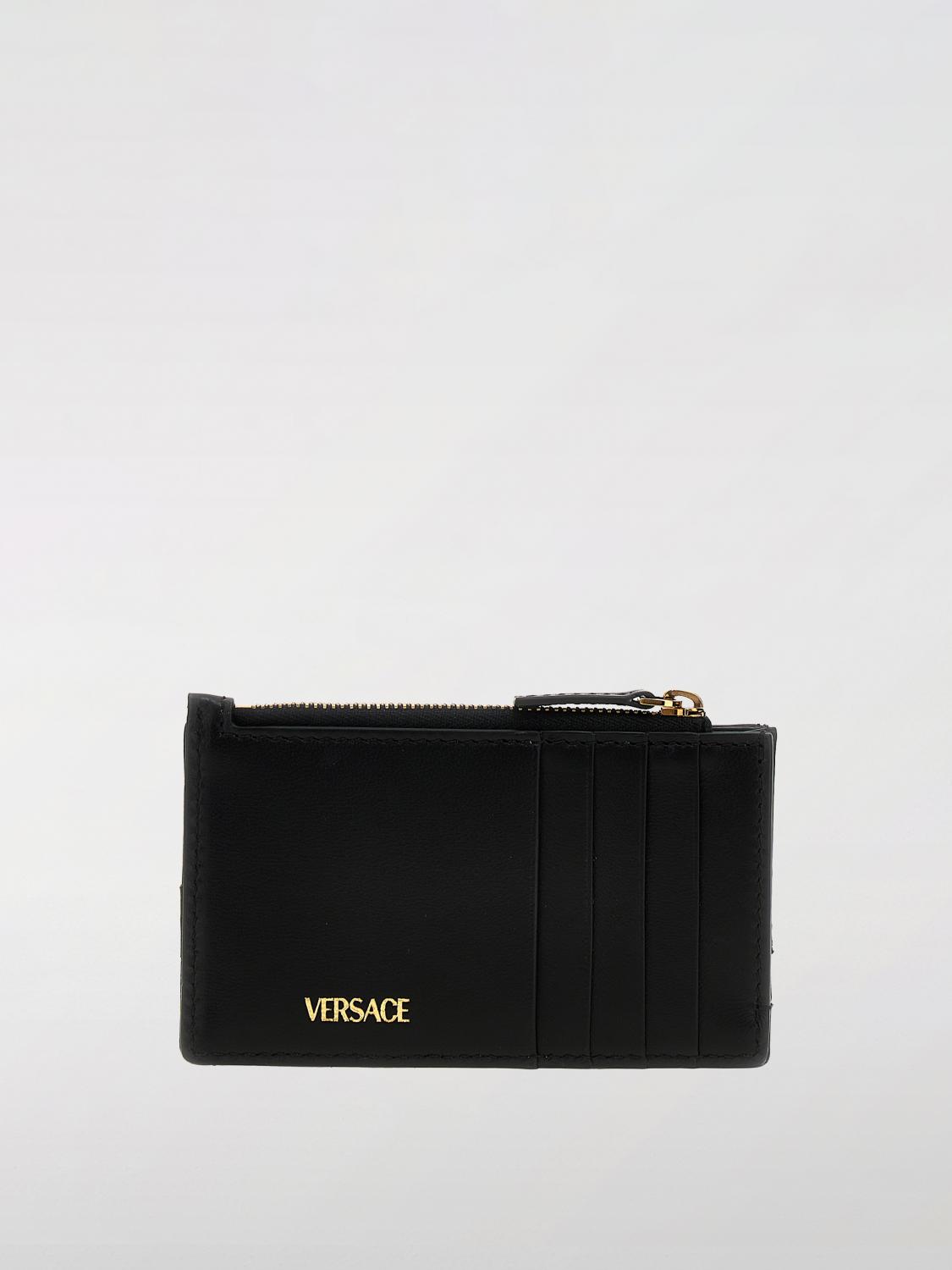 Versace Wallet Woman Black