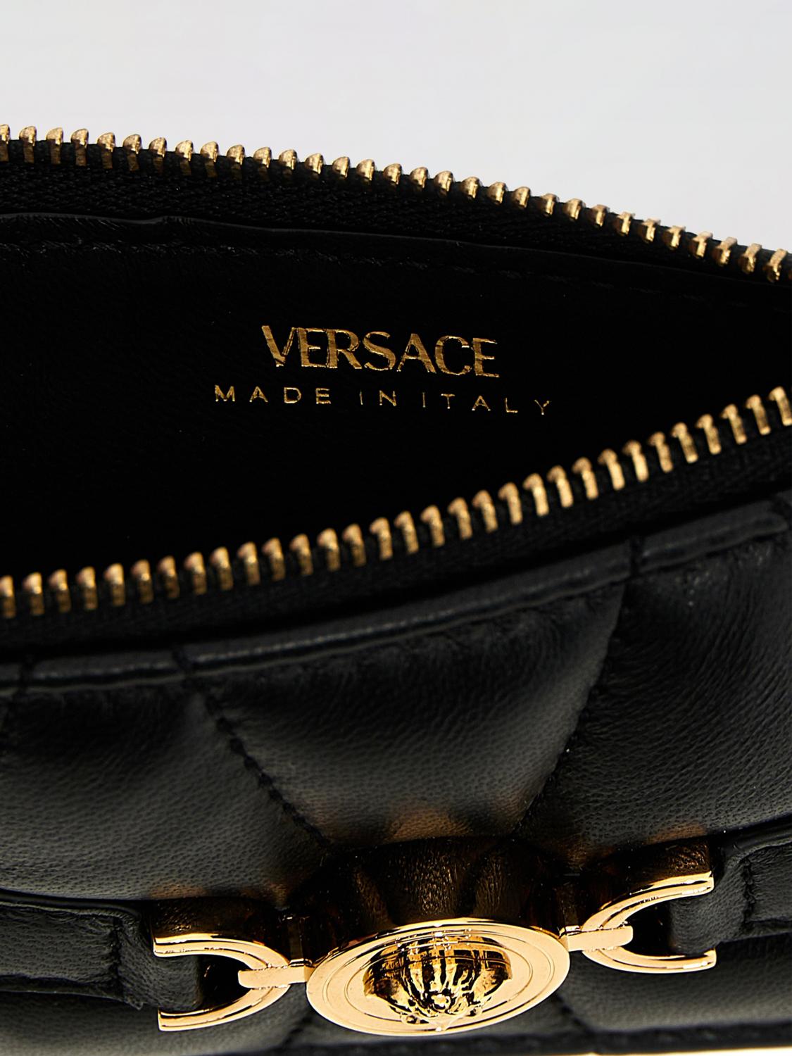 Versace Wallet Woman Black