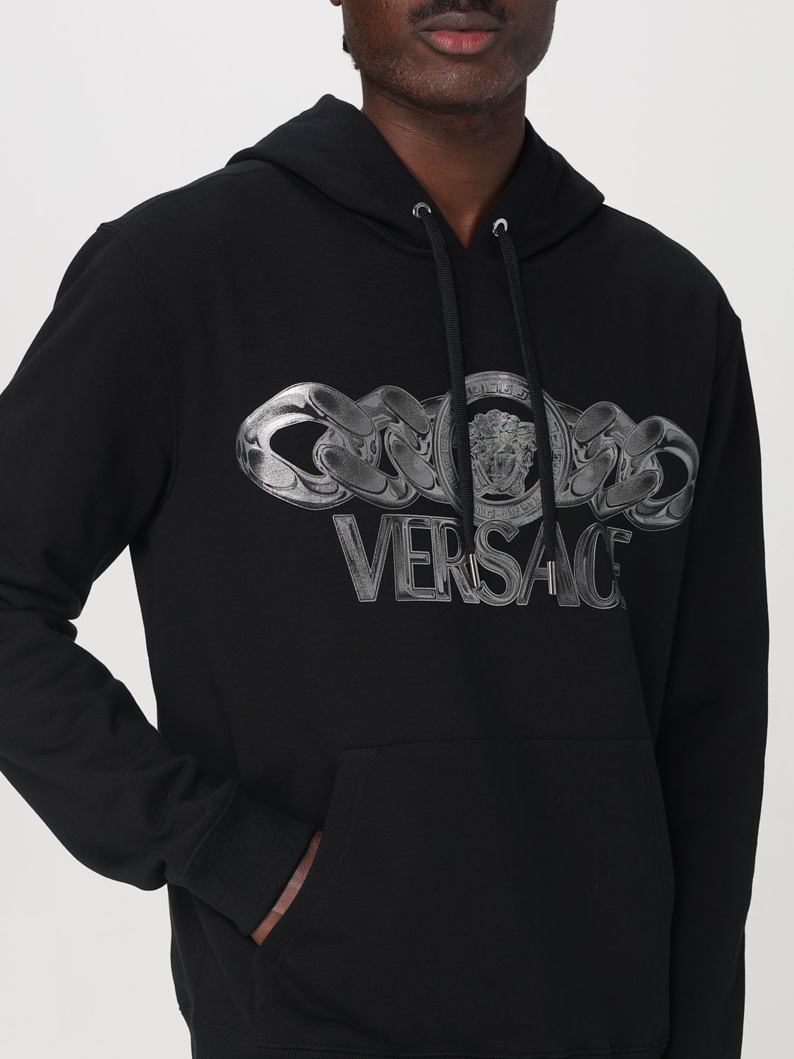 Versace Sweatshirt Men Black