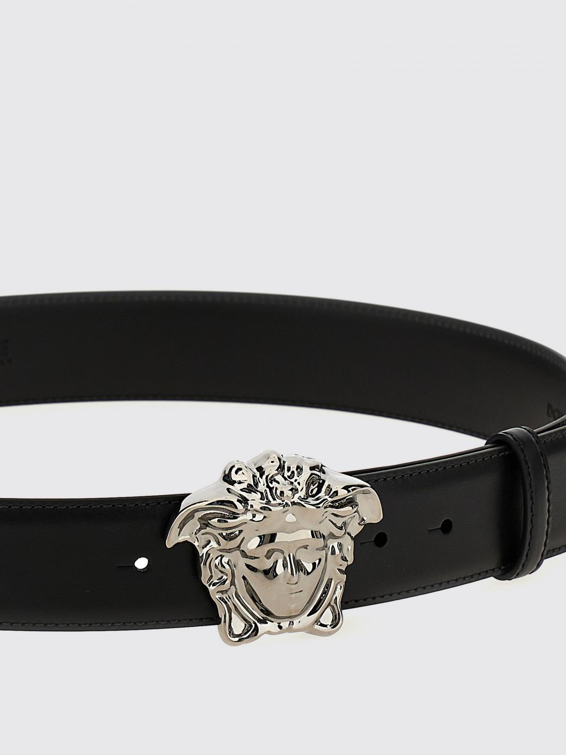 Versace Belt Men Black