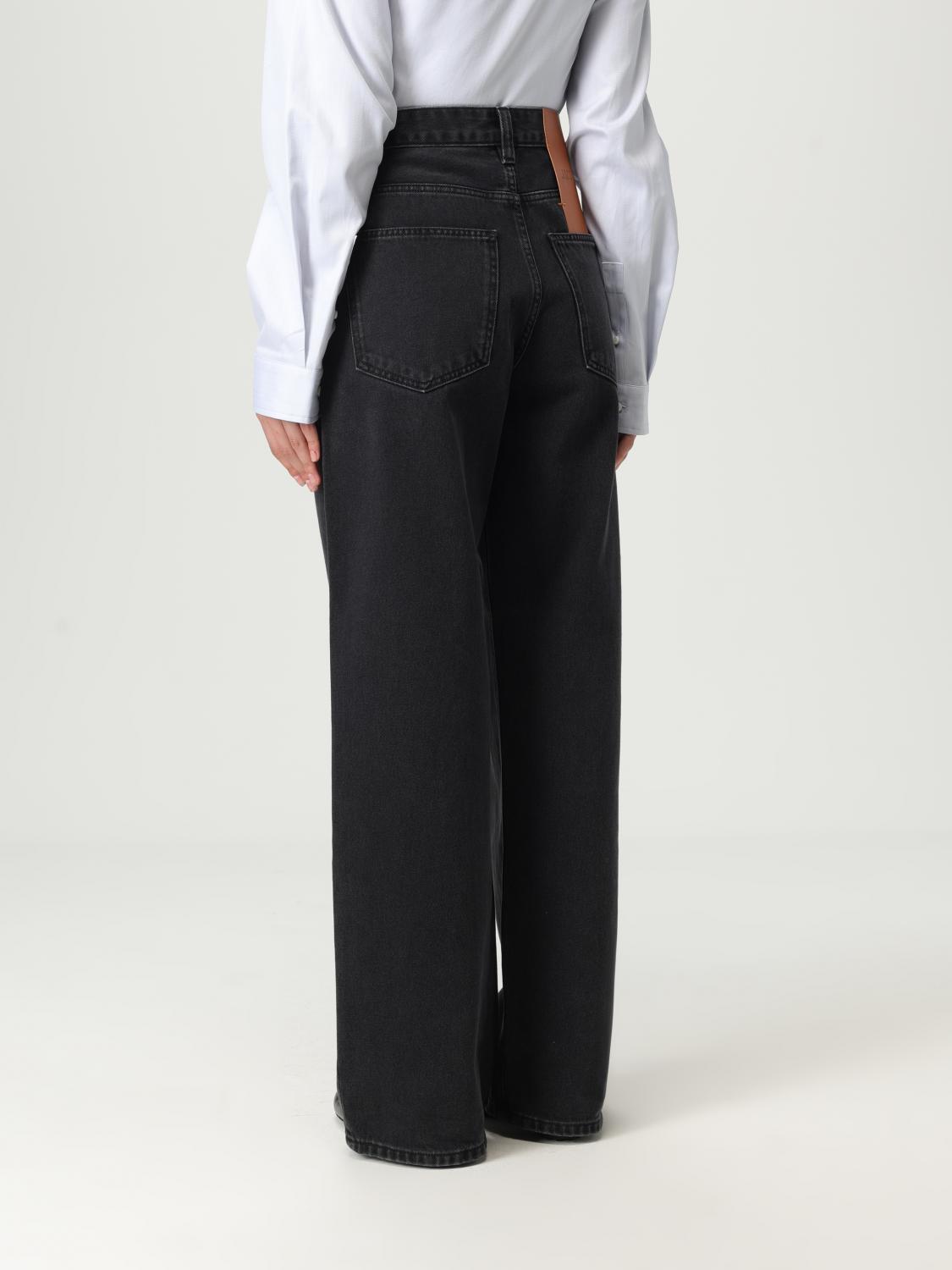 Jacquemus Jeans Woman Black