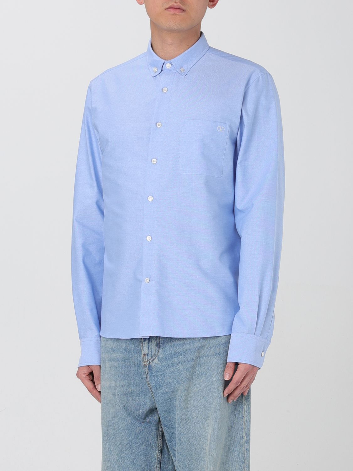 Valentino Shirt Men Blue