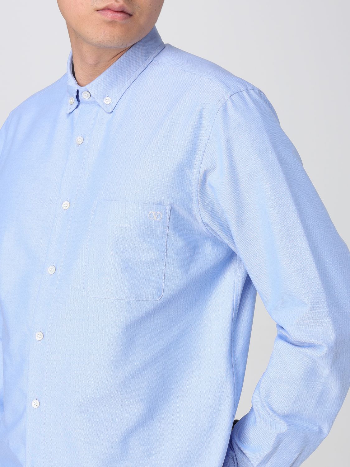 Valentino Shirt Men Blue