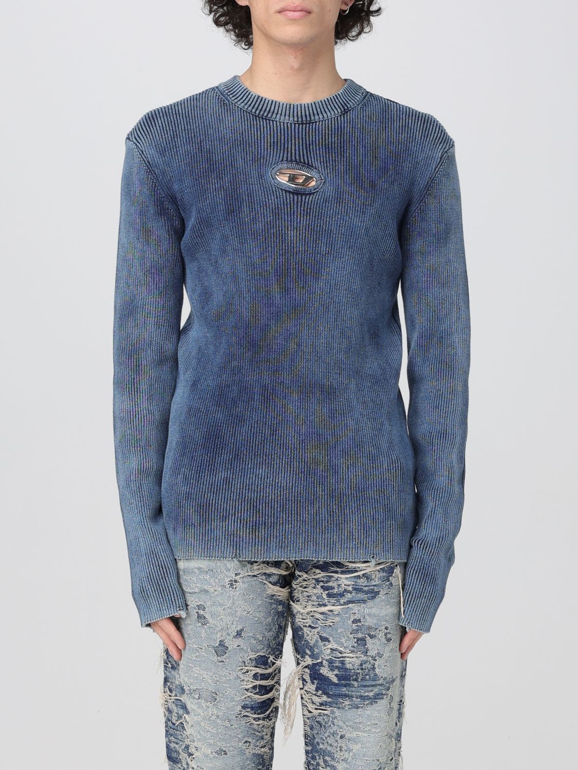 Diesel Sweater Men Blue