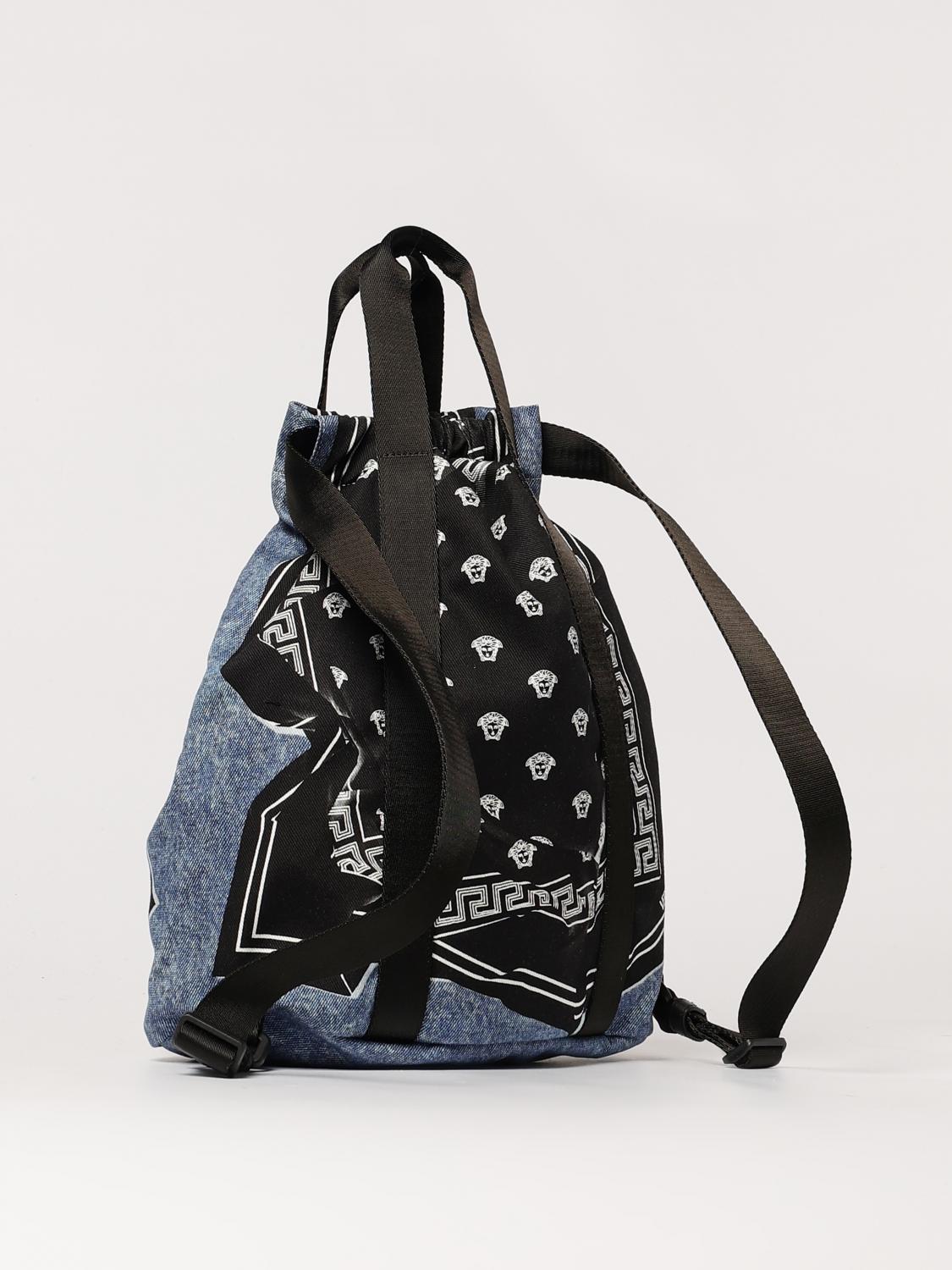 Versace Duffel Bag Kids Blue
