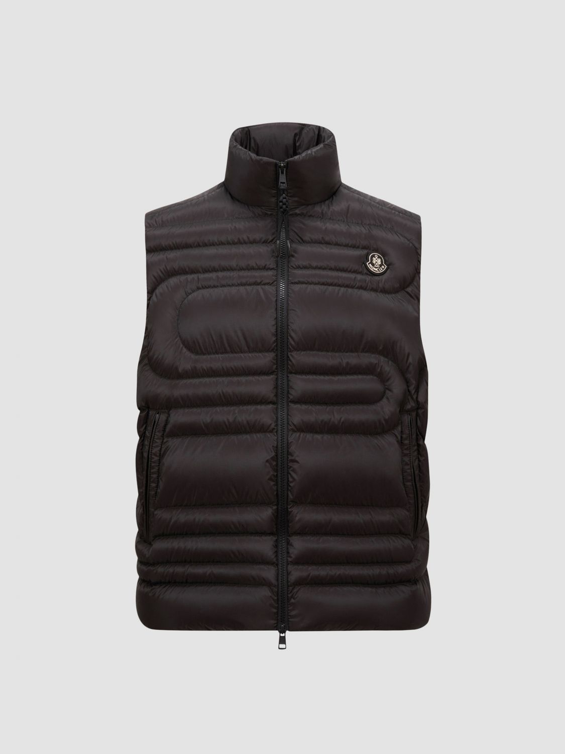 Moncler Suit Vest Men Black