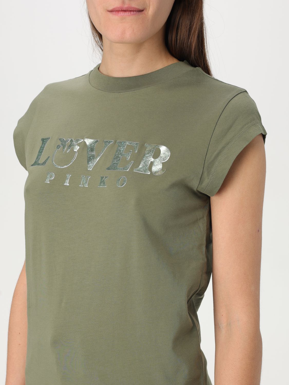 Pinko T Shirt Woman Green