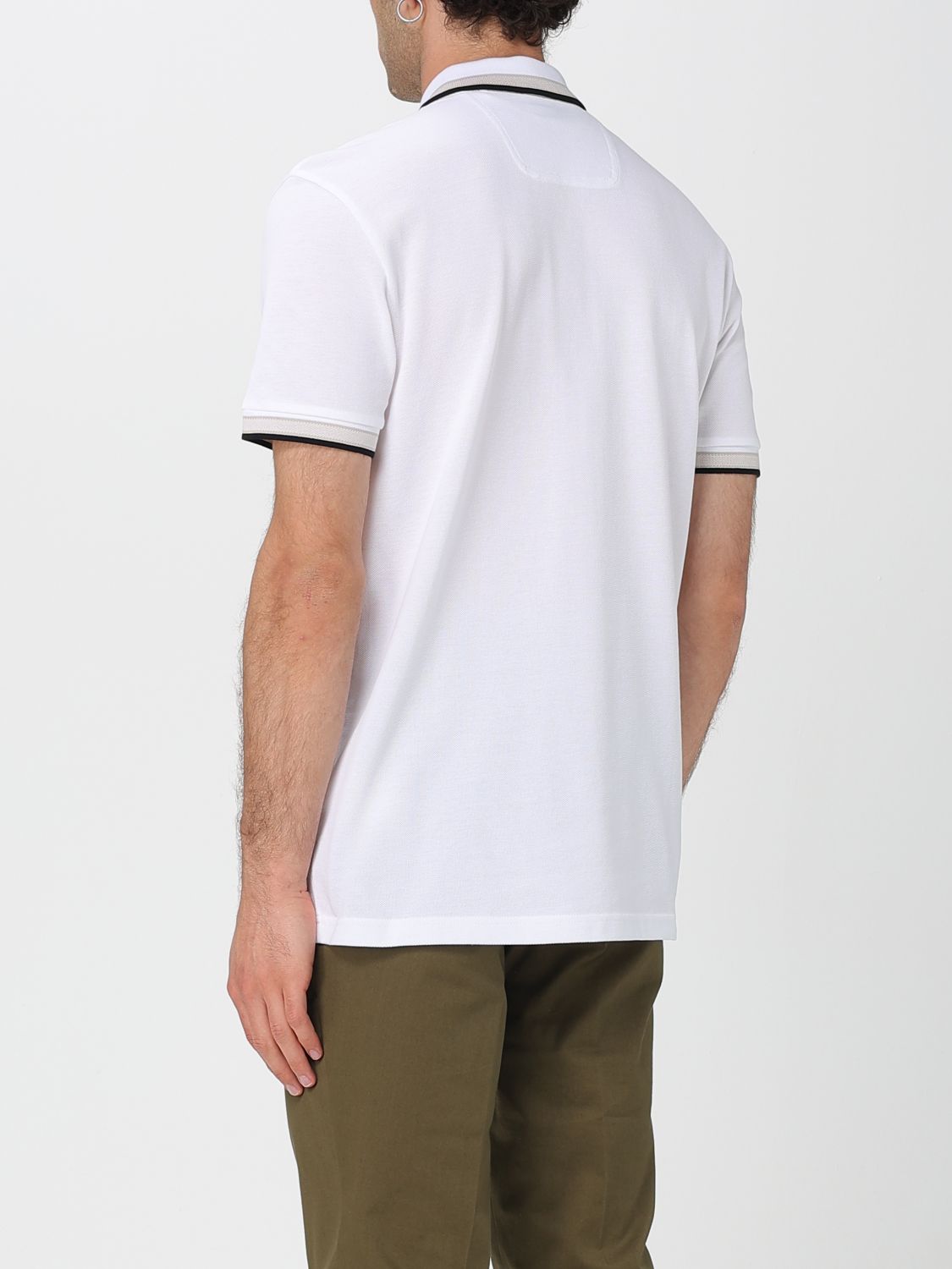 Boss Polo Shirt Men Beige