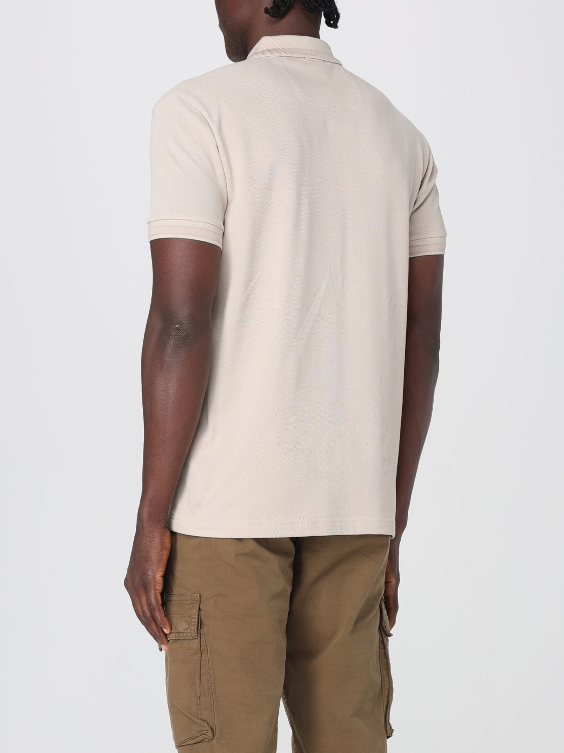 Boss Polo Shirt Men Beige