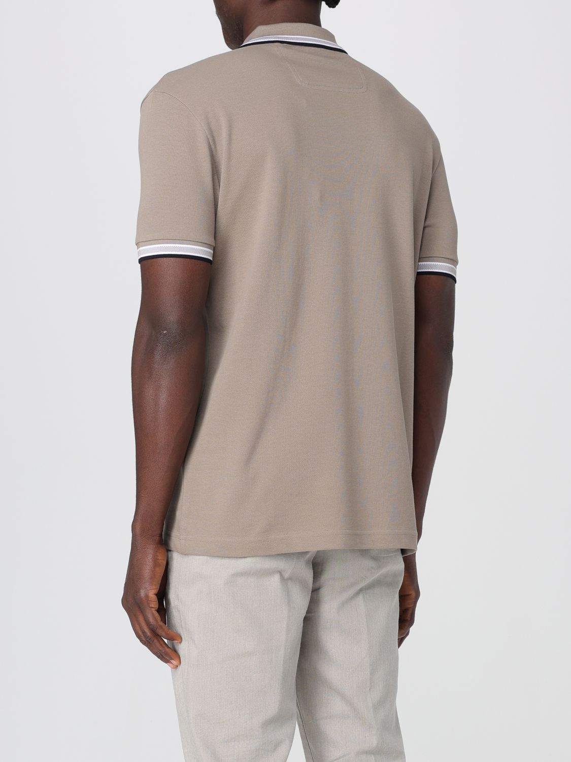 Boss Polo Shirt Men Beige