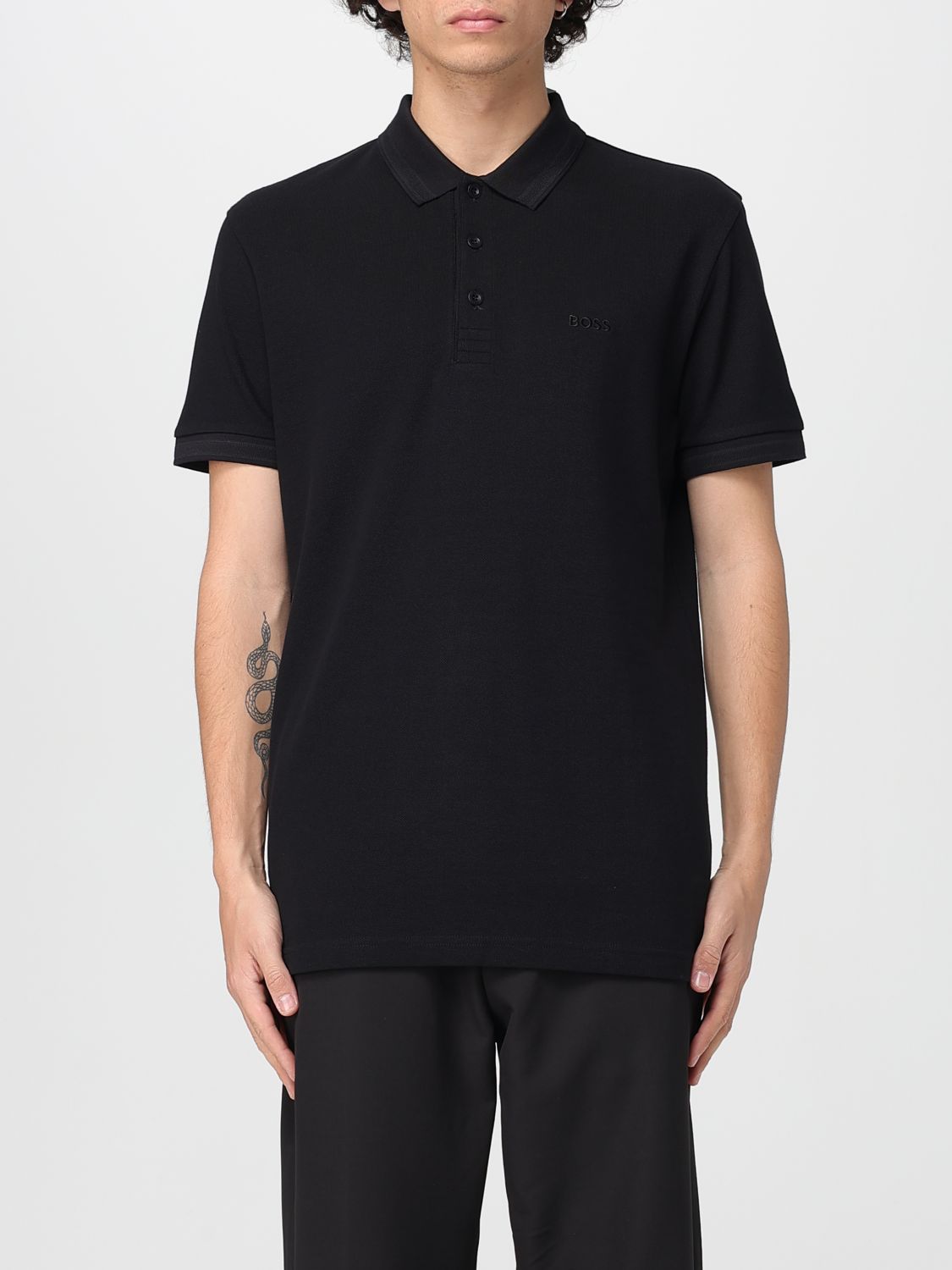 Boss Polo Shirt Men Beige