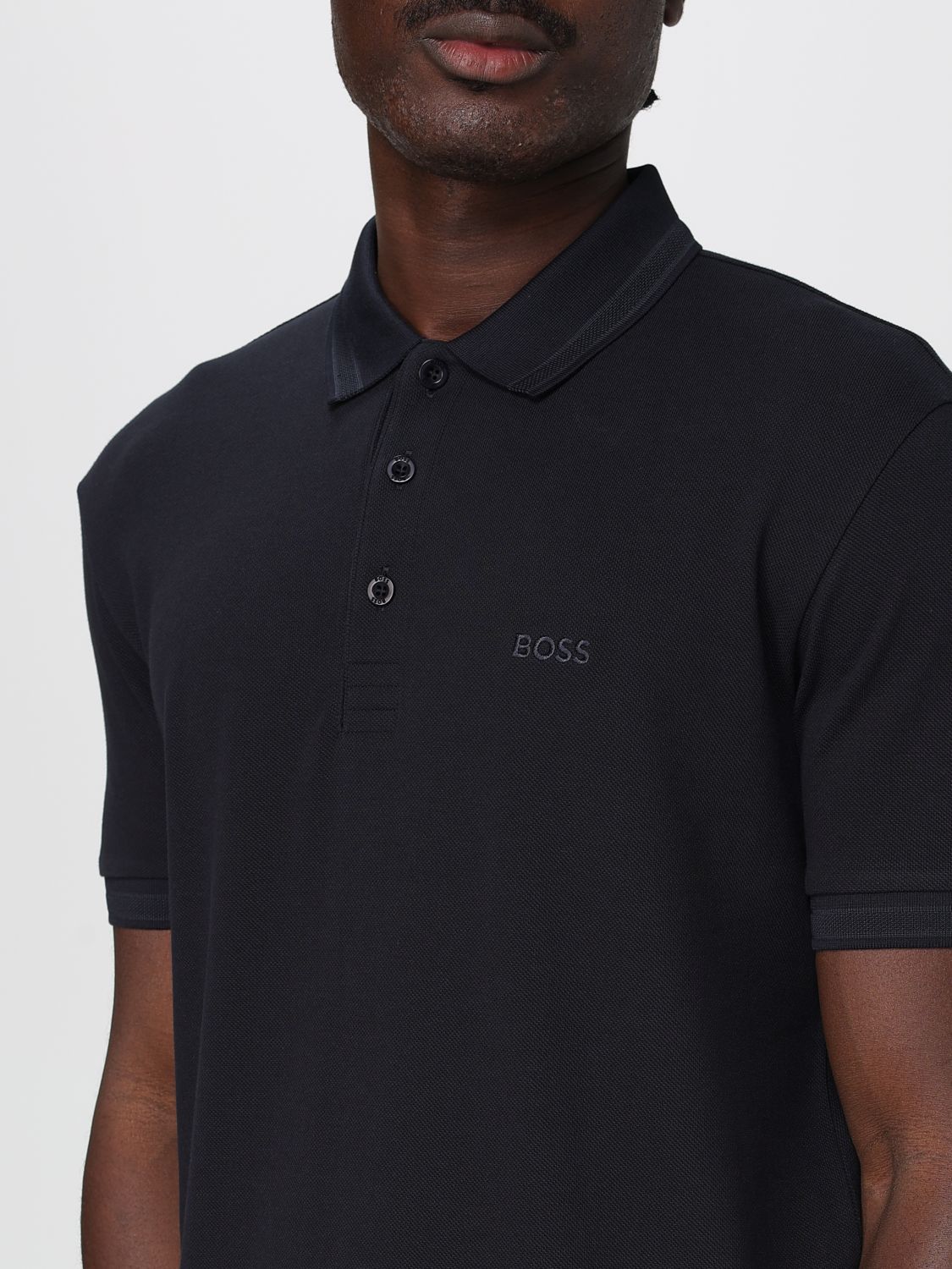 Boss Polo Shirt Men Beige