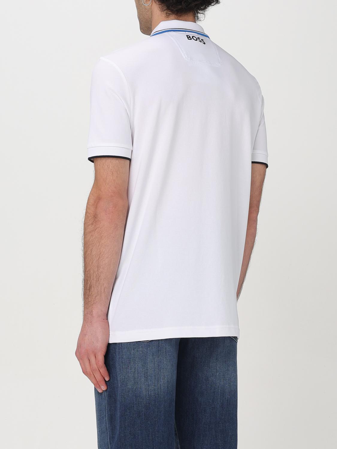 Boss Polo Shirt Men Beige