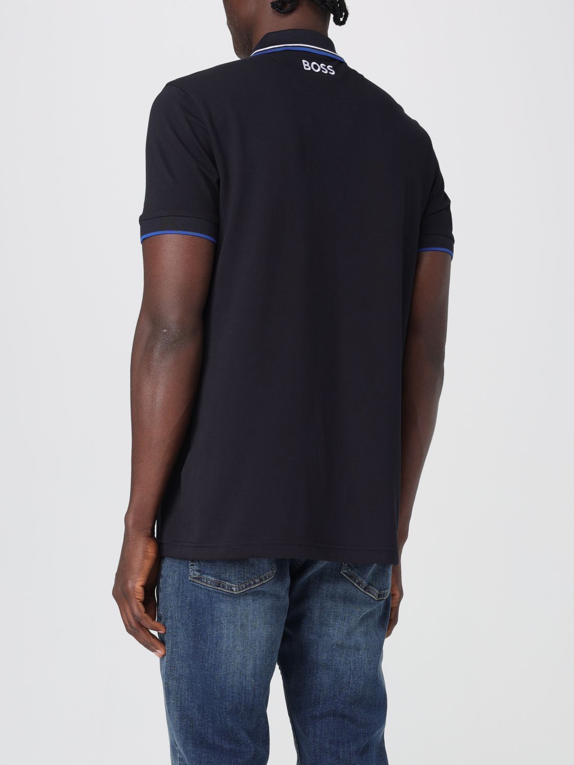 Boss Polo Shirt Men Beige