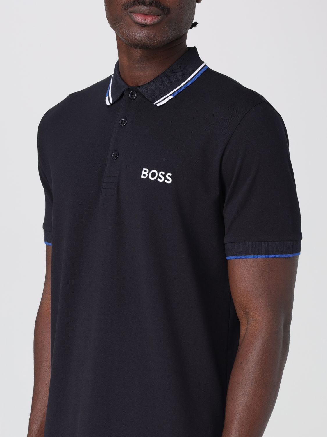 Boss Polo Shirt Men Beige